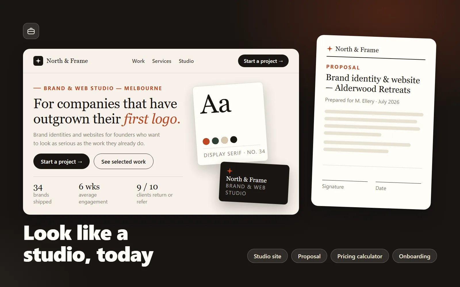 Agency in a Box — Studio Starter Kit