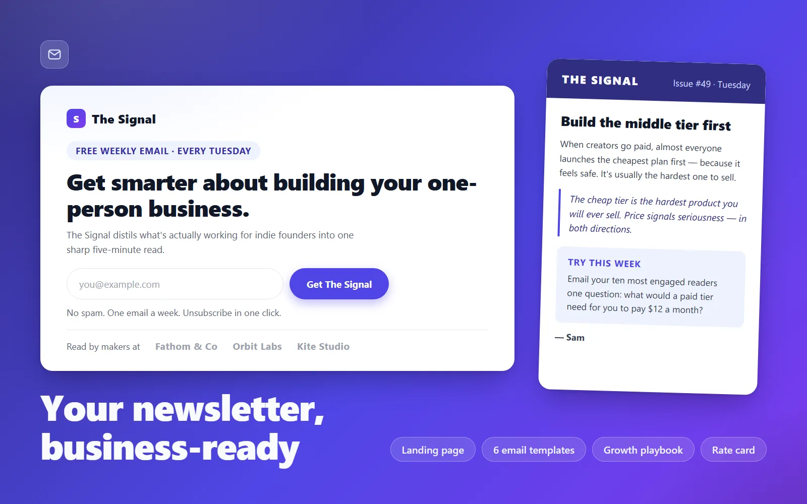 Newsletter Studio in a Box