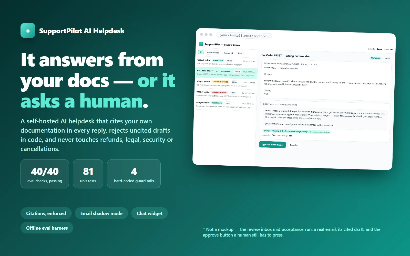 SupportPilot AI Helpdesk