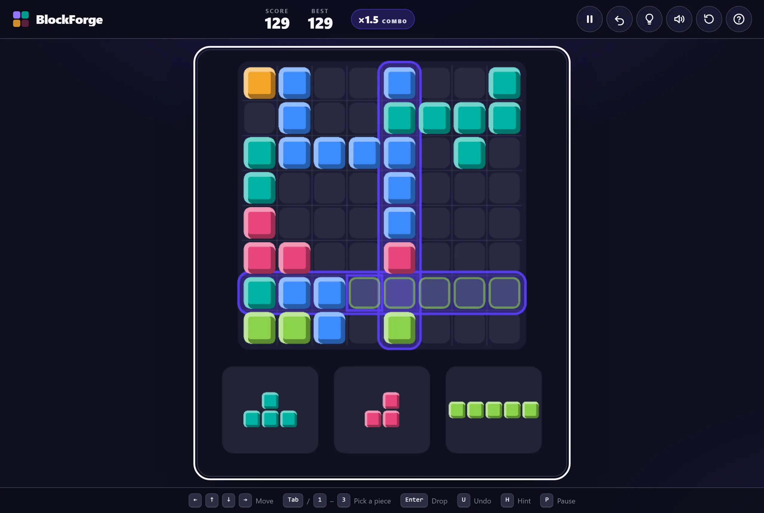 BlockForge — White-Label Block Puzzle Game